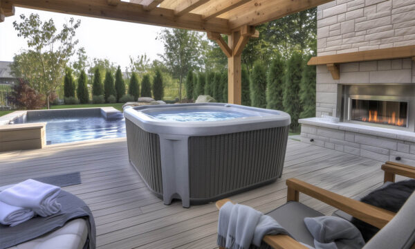 Prime 7-Person Open 99 Jet 220V Hot Tub, Real Stainless Heater, Ozone, Waterfall and Upgraded Lighting - Image 3