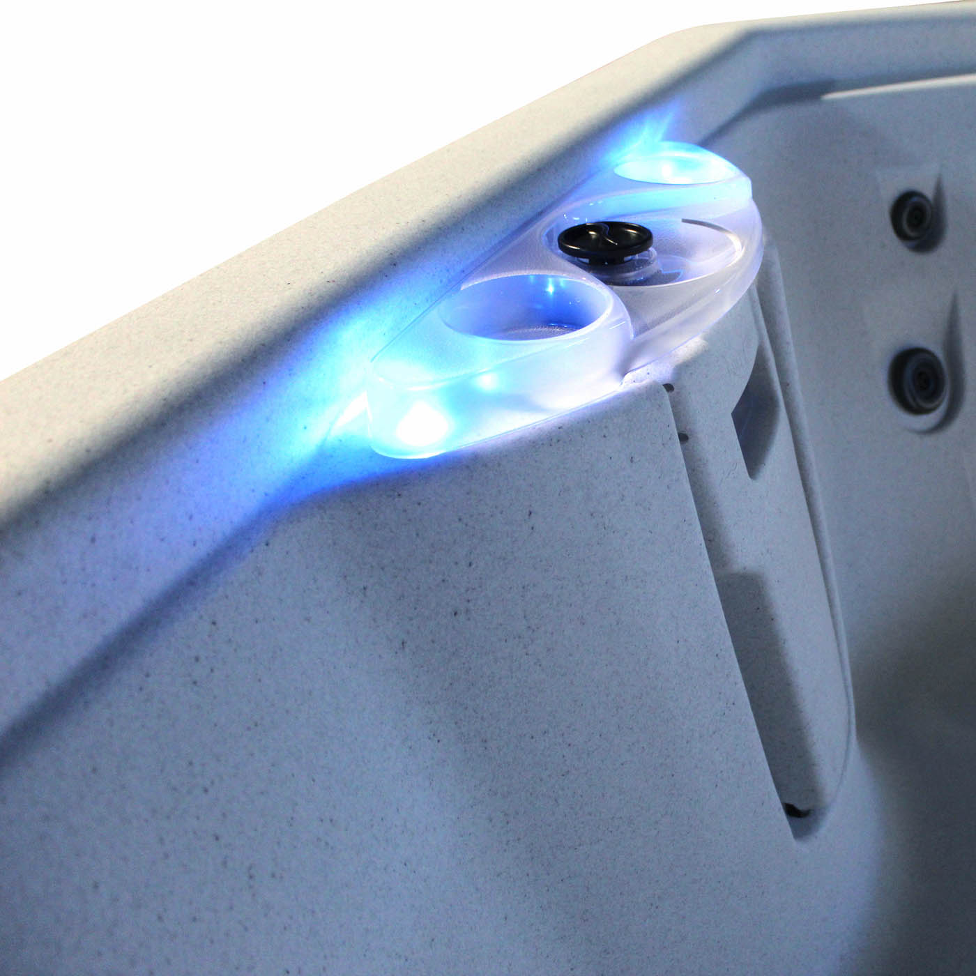 Prime 7-Person Open 99 Jet 220V Hot Tub, Real Stainless Heater, Ozone, Waterfall and Upgraded Lighting - Image 10