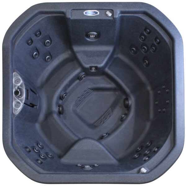 Ignite 7-Person Open 65 Jet 220V Hot Tub, Real Stainless Heater, Ozone, Waterfall and Upgraded Lighting - Image 4