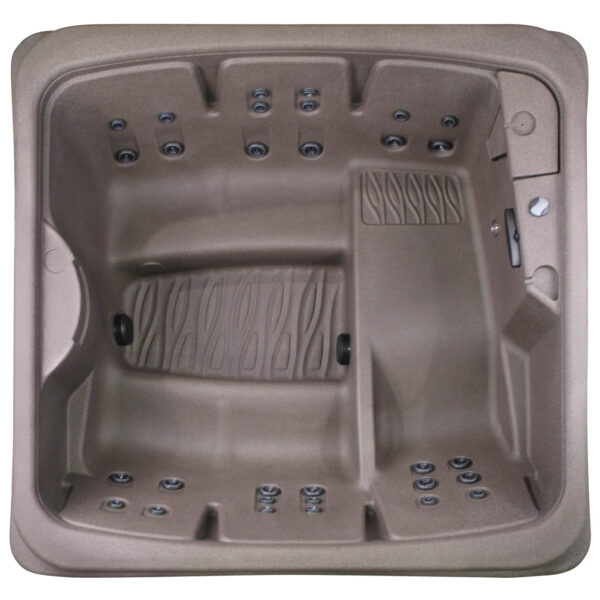 Origin 5-Person Lounger 30 Jet Plug and Play, 110V/220V Convertible Hot Tub, Real Stainless Heater, Ozone, Waterfall and Upgraded Lighting - Image 4