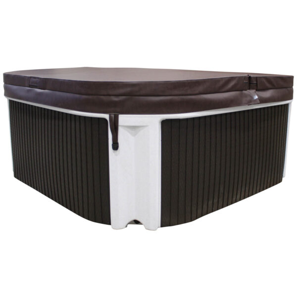 Spark 7-Person White Open 35 Jet Plug and Play, 110V/220V Convertible Hot Tub, Real Stainless Heater, Ozone, Waterfall and Upgraded Lighting - Image 4