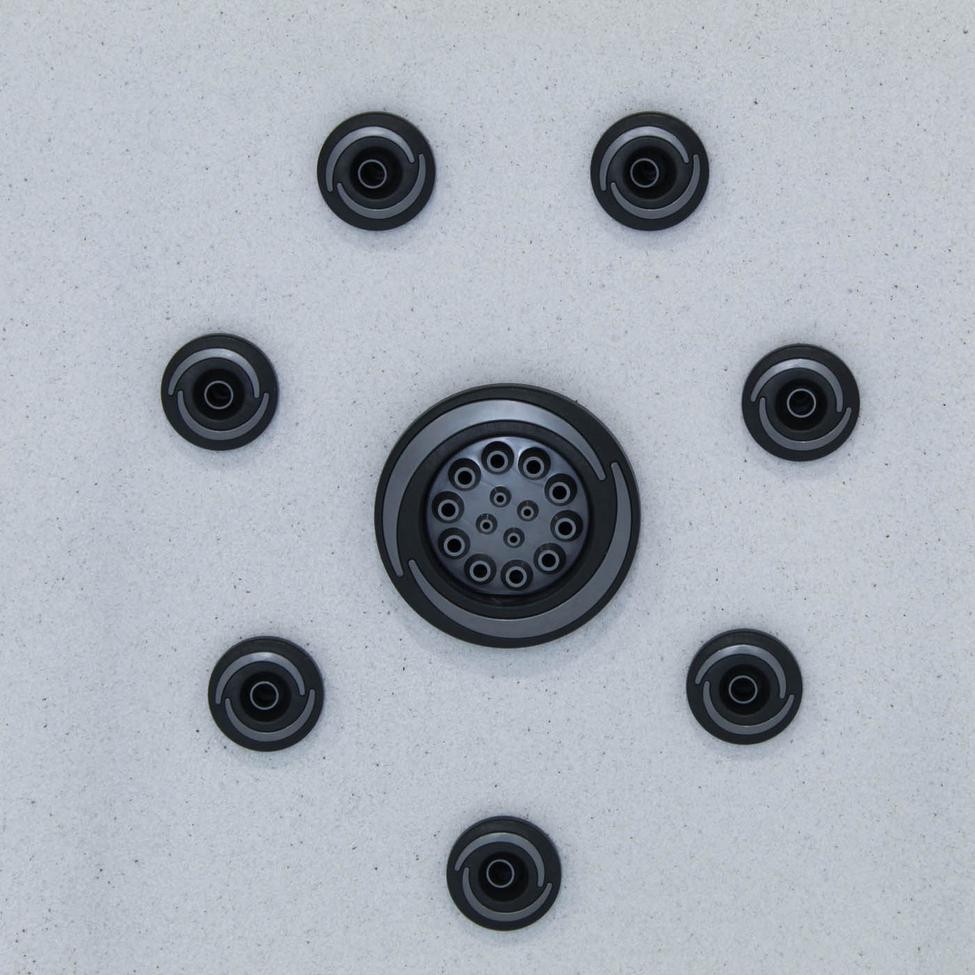 Prime 7-Person Open 99 Jet 220V Hot Tub, Real Stainless Heater, Ozone, Waterfall and Upgraded Lighting - Image 6